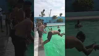swimming pool dantarmuki chikkamagalur sunday with frinds😄😄😄#shorts #asmr #viral