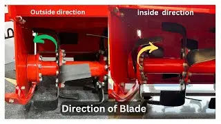 Direction of blade ( Rotavator ) | தமிழ் | Erode Dhanush