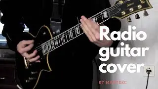 Rammstein - Radio (guitar cover by Marteec) + vocals through guitar!