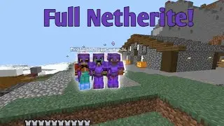 Making FULL NETHERITE and killing wither one more time | Newp SMP Ep 12