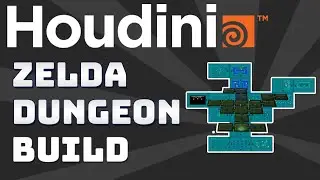 Building a Zelda level using Houdini and Unity