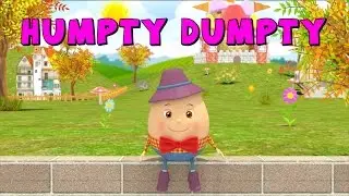 Humpty Dumpty | 3D Nursery Rhymes and Songs |  Kiddy Songs