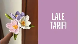 VERY EASY AMIGURUMI TULIP / How to make crochet Tulip