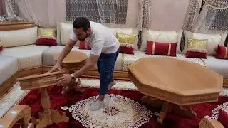 صالون مغربي اصيل بونج 33 ريشبوند