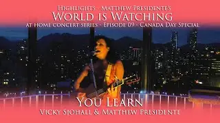You Learn (Alanis Morissette Cover) - Vicky Sjohall w/ Matthew Presidente