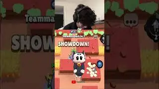 This is How I Trapped my Random Teammate in Duo Showdown! #brawlstars #brawlstar