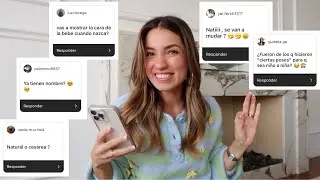 ¿NATURAL O CESÁREA? Q&A SOBRE MI EMBARAZO 👶🏻 | Natalia Merino
