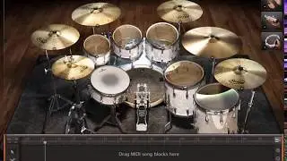RAMMSTEIN - Benzin only drums midi backing track