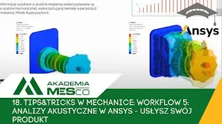 18. Tips&Tricks w Mechanice: Workflow 5: Analizy akustyczne w ANSYS - Usłysz swój produkt