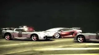 Lamborghini Gallardo Milestone Event with 5x Cops