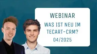 Webinar Neuerungen im TecArt-System