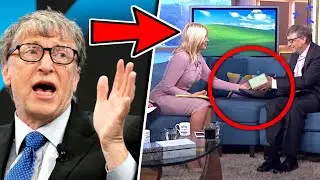 Bill Gates le da un cheque a una periodista ella lo rechaza y Bill Gates le da una gran lección