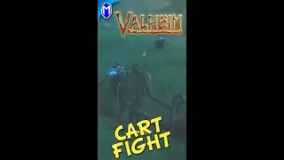 Fighting Tethered To A Cart - Valheim Highlight - 