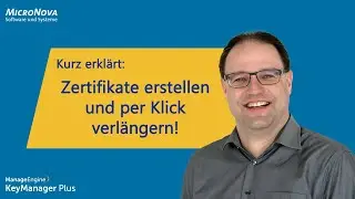Zertifikat-Store erstellen und Zertifikate super schnell verlängern