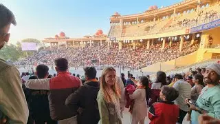 Церемония закрытия границы Индии и Пакистана #wagahborder  #путешествия