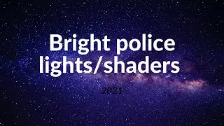 How to get Fivem bright lights for police cars/shaders all in one 2021!