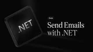 Send emails with .NET