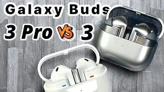 Galaxy Buds 3Pro vs Galaxy Buds 3  مقارنة سماعات جلاكسي بودز
