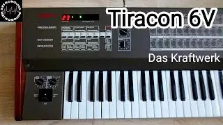 TIRACON 6V Analog Synthesizer (1987) Made in GDR -  *Das Kraftwerk*