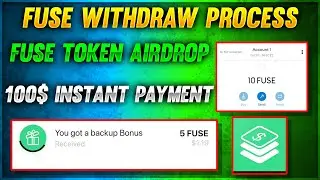FUSE.CASH AIRDROP || FUSE TOKEN WITHDRAW PROCESS || 100$ INSTANT AIRDROP