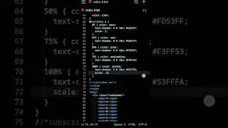 css text color moving animation / css text loading animation by css and html 