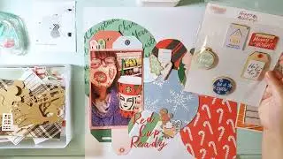 #30dscbl15 Day 17 Process Video | "Red Cup Ready" | Pinkfresh Studios Scrapbook Collection