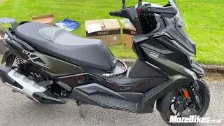 Fitting! Scooter Handlebar lock from SHAD to the Kymco DTX360 Adventure Scooter!