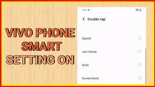 Vivo phone double tap calculator/screenshot/flashlight more SET #vivo #phone #setting