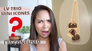 YOU'LL BE SURPRISED WITH THE SIZE | LV Trio Mini Icones Review | Details of this new bag revealed!!