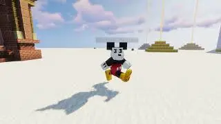 Mickey Mouse and Donald Duck 3D skins Minecraft (Download now)