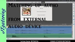 Clapboard in Movies? - Matching Audio Adobe Premiere Elements 15 Tutorial