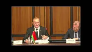 Совместное заседание президиумов Российской академии наук и Национальной академии наук Беларуси