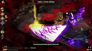 Hades: Charon fight.