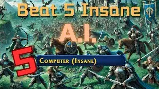 Warcraft III 3 Beat 5 INSANE A.I.