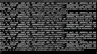 OpenSSL Upgrade from OpenSSL 1 1 0g  2 Nov 2017 to OpenSSL 3 0 7