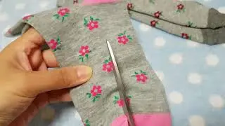 Sewing Tights from Doll Socks: Part 1