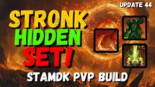 NOBODY talks about this SET! 🤐 Stamdk PVP Build - ESO Gold Road