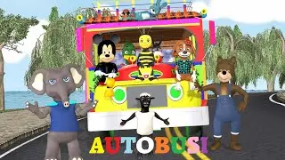AUTOBUSI / RROTAT E AUTOBUSIT / THE WHEELS OF THE BUS - Kenge per Femije - MACOKU TV