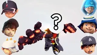 Boboiboy elements random head