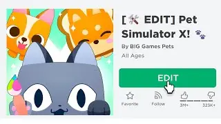 😱 Create Your OWN Pet Simulator X GAME NOW!