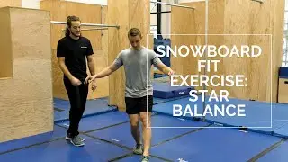 Snowboard Workout | Star Balance Drill