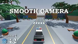 Smooth follow camera - Learn Godot 4 3D - no talking