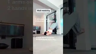 YOGA challenge using the wall 🤩 