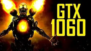 DOOM GTX 1060 1080p Ultra Settings Gampelay FRAME-RATE TEST Vulkan FPS TEST
