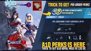 😱 A10 Royal Pass For 120 UC | Free & Paid Mythic Lobby | Release Date A10 Purchase Group |PUBGM