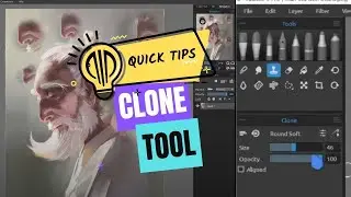 Rebelle Quick Tips: How to Use Clone Tool