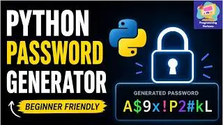Build a Secure Password Generator in Python (Tkinter GUI Tutorial)