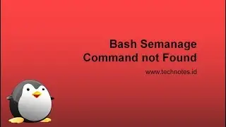 Semanage Command not Found | CentOS 7