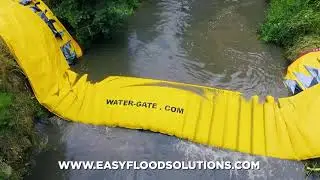 Water Gate Flash Flood Test