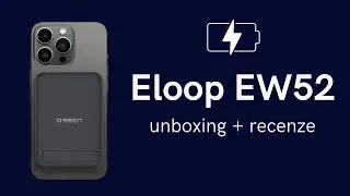 Bezdrátová powerbanka Eloop EW52 (unboxing & recenze)